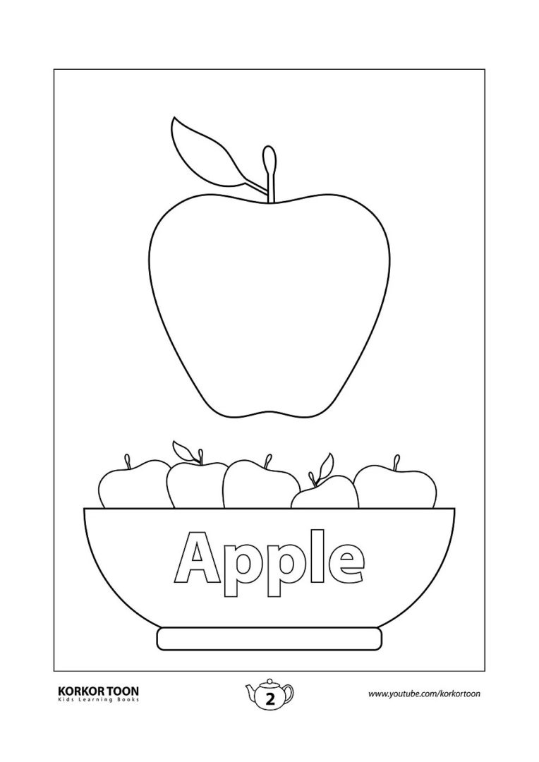 Φύλλα εργασίας για τα φρούτα