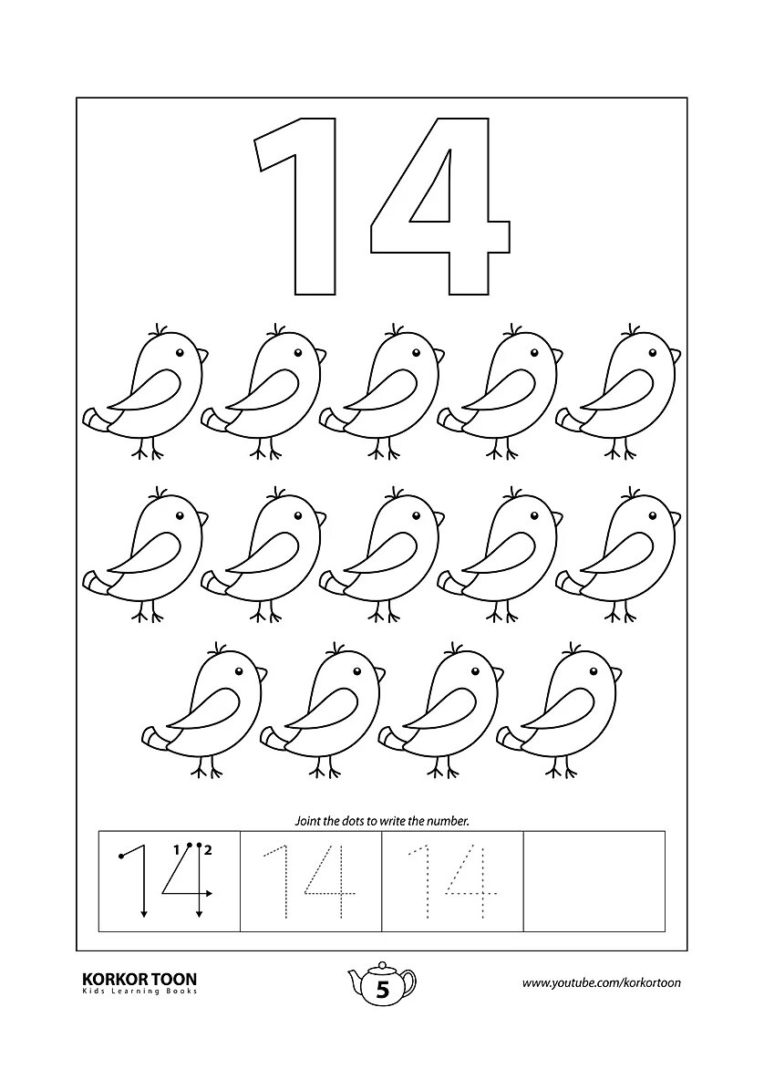 Φύλλα εργασίας για τους αριθμούς